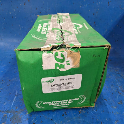 Sirco 23K Front Lined Brake Shoes Hardware Kit - getexcess