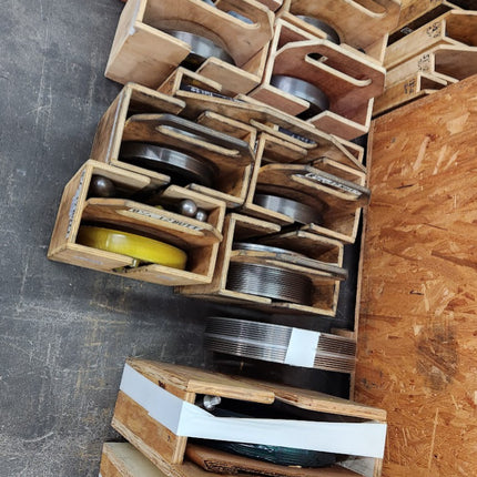 LOT USED 79 PCS Cylindrical GO NOGO Limit Gages Bore Ring Thread Gauge Gage Set