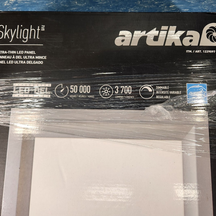 SET of 3 Artika Sunray 1'x4' Skylight Flat Ultra Thin LED Panel Light 1229097 - getexcess