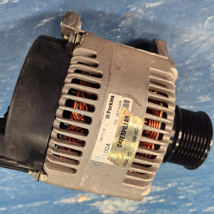 Caterpillar 346-9824 12V 100A Alternator Perkins Gen Set C4.4 C6.6