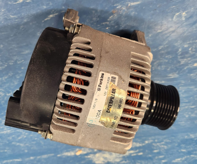 Caterpillar 346-9824 12V 100A Alternator Perkins Gen Set C4.4 C6.6