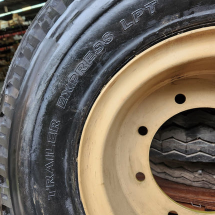 Samson Wheel Tire 10.00-15 Trailer Express LPT Rb611 16 Ply 8 Bolt