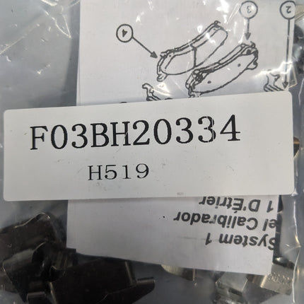 Bosch QuietCast Premium BP1334 Disc Disc Brake Pad Set Rear