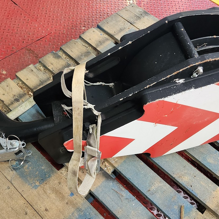 ORJ 35T 16RTD Johnson 35 Ton WLL Hook Block 3-Sheave 3/4" Wire Rope 80068195