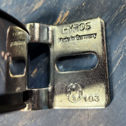 Hydac Hy-Ros Type 115 HRGKS Quick Release Swivel Bolt Clamping Band 106-114mm