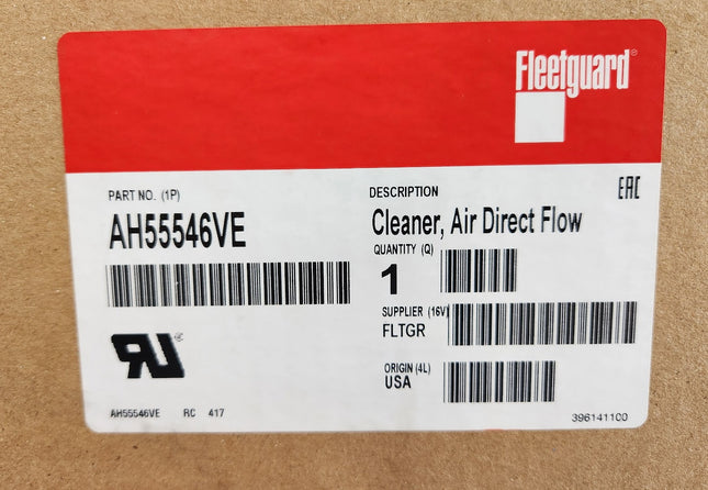Cummins Fleetguard AH55546VE 5271850 Cleaner Air Direct Flow