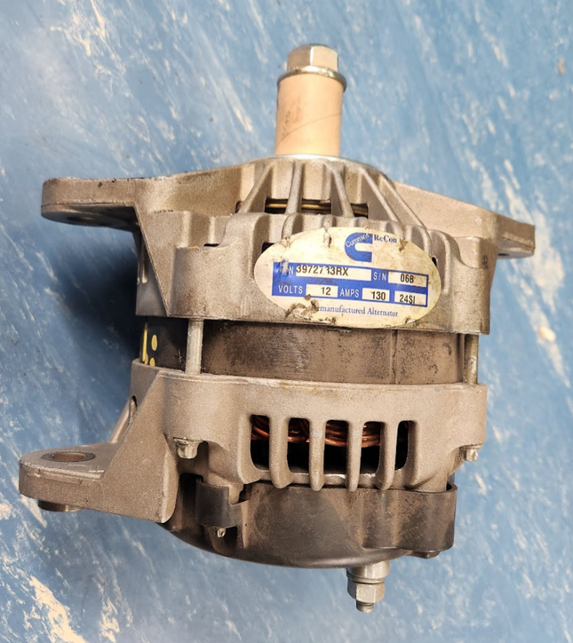 3972733RX Cummins ReCon Alternator 24SI 12V 130A