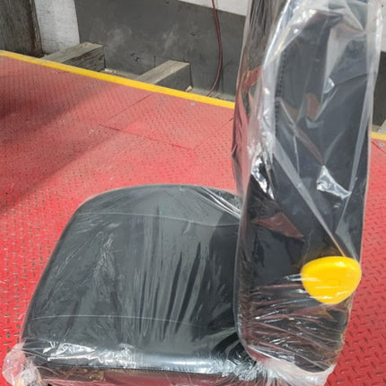 KAB 411 Mechanical Suspension Seat 400 Series Black Vinyl Tractor Construction