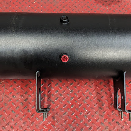 Air Brake Tank Reservoir 10” x 32.5” Steel Open Secondary w/ Brackets 150 PSI Blue Bird Bus Truck
