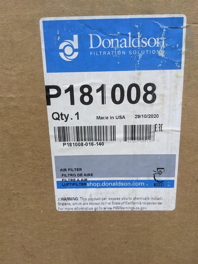 Donaldson P181008 Air Filter Primary Round Replaces AF2314 7W7422 P181008 - getexcess