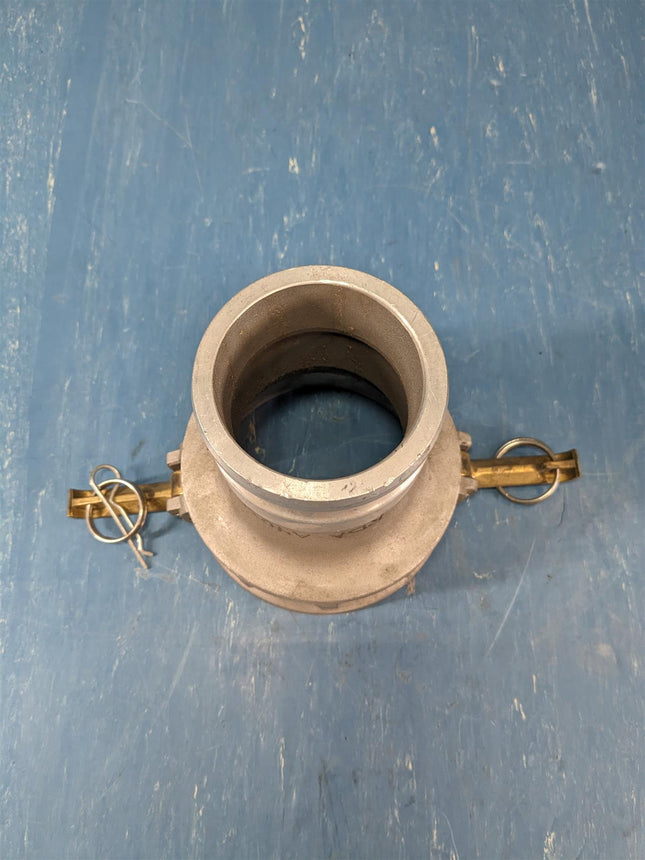 RDA-A4030 by Kuriyama 4" Reducing Coupler x 3" Adapter Aluminum - getexcess