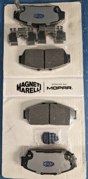 Mopar Magneti Marelli Brake Pad Set 1AMV300617 FMSI 7493-D617 Civic Integra