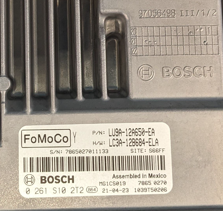 FoMoCo Electric Engine Powertrain Transmission Control Module PCM ECM ...