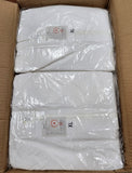 Coverall 60GSM PP PE Disposable Non Woven White XL Non Medical 50 PCS CASE