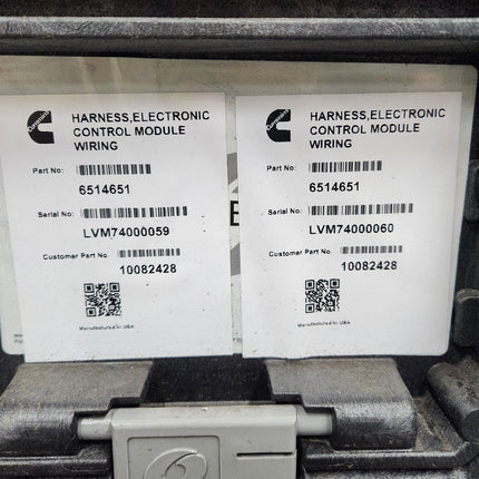 Cummins 6514651 ECM Electronic Control Module Wiring Kit Blue Bird EV 10082428 VC-EVCC