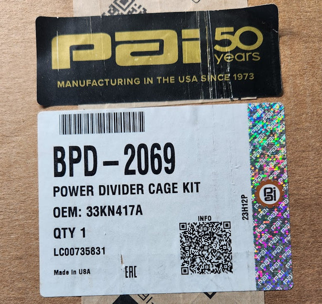 BPD-2069 PAI Power Divider Cage Kit 33KN417A Mack CRD 150