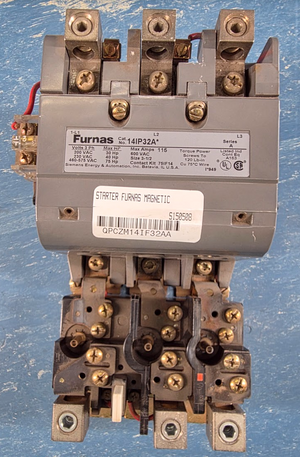 Furnas Magnetic Motor Starter 14IP32A* Series A 115A 600V