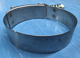 T-Bolt Hose Clamp SAE 275 2-3/4 TO 3-1/16 IN Stainless Steel 2.75" to 3.06" Hose