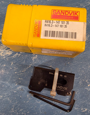 R416.3-147 101 35 Sandvik Coromant DuoBore Trubore Insert Cartridge Slide