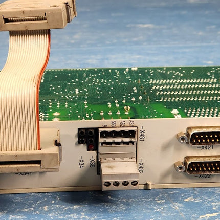 Siemens 6SN1118-0DH23-0AA1 Simodrive 611-D Closed Loop Plug In Performance Control Unit