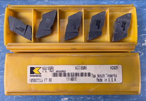 Kennametal KC935 Insert Set of 5 Pcs NG4189RK