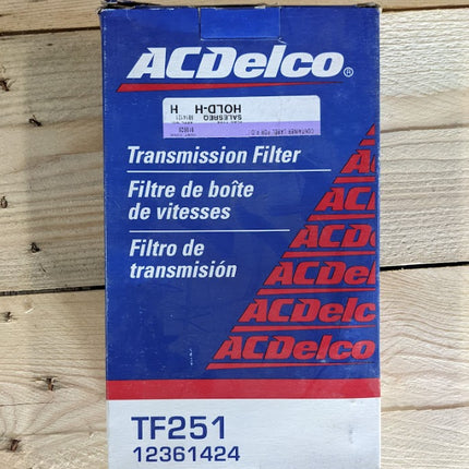 ACDelco Auto Transmission Filter Kit TF251 12361424