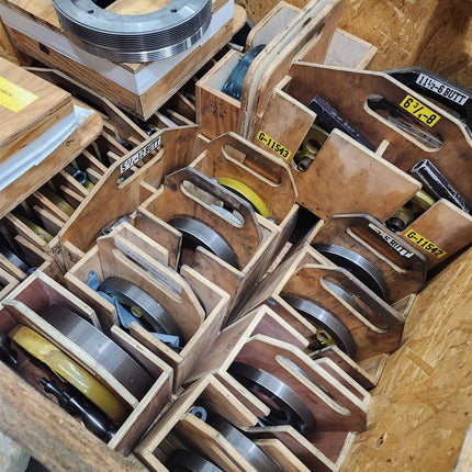 LOT USED 79 PCS Cylindrical GO NOGO Limit Gages Bore Ring Thread Gauge Gage Set