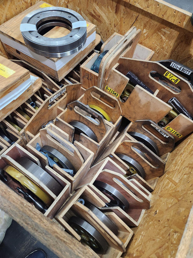 LOT USED 79 PCS Cylindrical GO NOGO Limit Gages Bore Ring Thread Gauge Gage Set