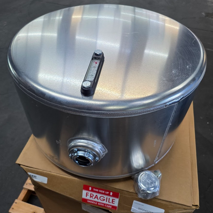 25 Gallon Aluminum Hydraulic Reservoir Tank Saddle Mount with Brackets A4525DS90-ST