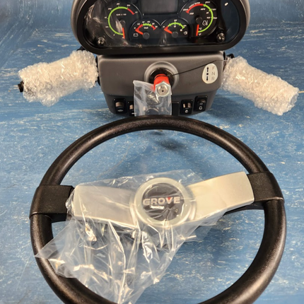 TC01.E524/B.CI Cobo Operator Control Assembly Steering Wheel Grove Crane 80053413