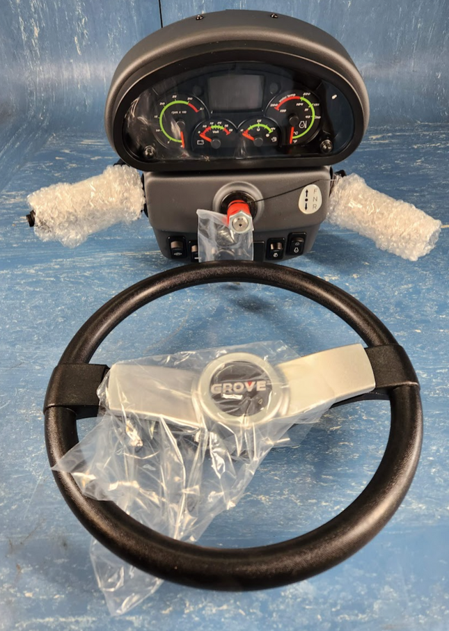 TC01.E524/B.CI Cobo Operator Control Assembly Steering Wheel Grove Crane 80053413