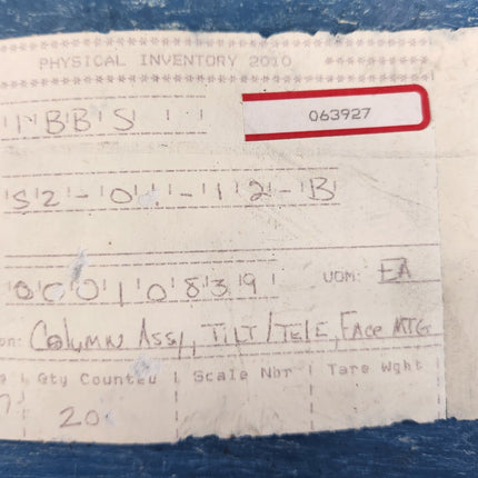 Blue Bird L4RE Transit Bus 00010839 Steering Column Assy Tilt Telescoping Face Mounting Bracket