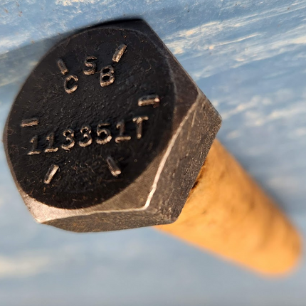 Box of 55 - 3/4"-10 X 4 1/2" Grade 8 Hex Head Cap Screw Black Plain