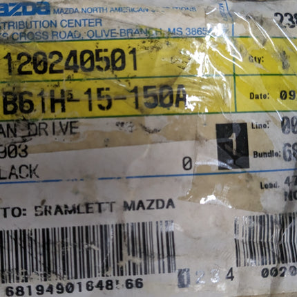 Mazda Motor Fan Drive 12V B61H-15-150A Protege 323