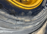 Michelin 445/95R25 X-Crane AT 174F 16.00R25 Radial Mobile Crane Tire Wheel 11.00/1.7CR CRACKS