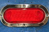 Grote SuperNova Trailer Light Oval Red LED Stop Tail Turn Light 53972 Retail Pak