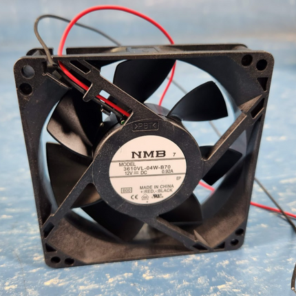 NMB 3610VL-04W-B70-B00 Cooling Fan Axial 92X25mm 12VDC WIRE 5600 RPM