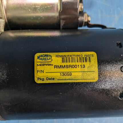 Magneti Marelli Engine Starter Reman RMMSR00113