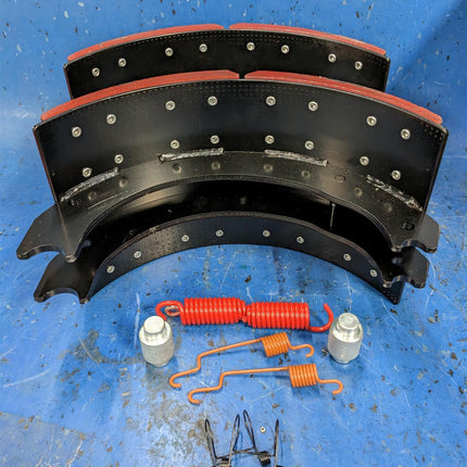 Sirco L4726-ES2 Brake Shoe Kit 16.1/2" x 8-5/8" Eaton ES-II Front Lined Brake Shoes 23k