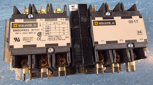 Square D Series B Reversing Hoist Contactor 30 AMP 600V 8965DPR33 NOS