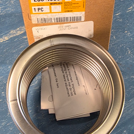 Caterpillar Cat 233-8005 Expansion Joint Bellows NOS