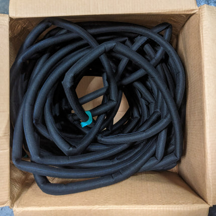 Nu-Guard SC-P 38mm 1.5” Self Closing SAE Braided Sleeve Wire Loom Split Cable Protector 200ft