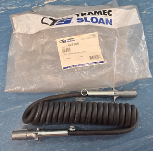 Tramec Sloan 421188 6 Way Coiled Cable 10ft With 2 Metal Plugs