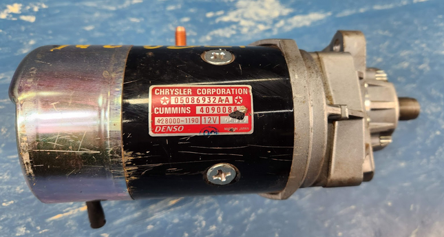 Chrysler 05086932AA Cummins 4090084 428000-1190 12V Denso Starter
