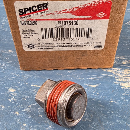 075130 Spicer Magnetic Drain Plug