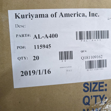 Set of 4 - Kuriyama Camlock Coupling 4" Male Coupler x 4" Female NPT Aluminum Part A