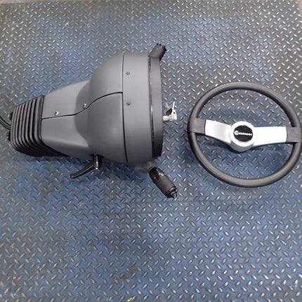 Steering Column Assy Instrument Cluster Steering Wheel Manitowoc 80027907 RT540E