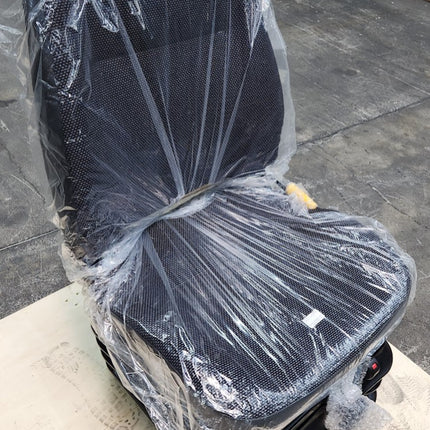 KAB Suspension Seat Model 800A 831K 83 Komatsu Heavy Duty Black Cloth