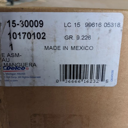ACDelco Air Conditioner Hose Assembly 15-30009 10170102