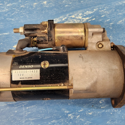 428000-1422 Genuine Denso 12V PLGR Starter Motor CW 12T - getexcess
